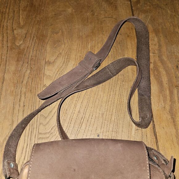 Patchwork Suede Leather Purse Crossbody Small Crossbody Bag Multicolor - Picture 2 of 11